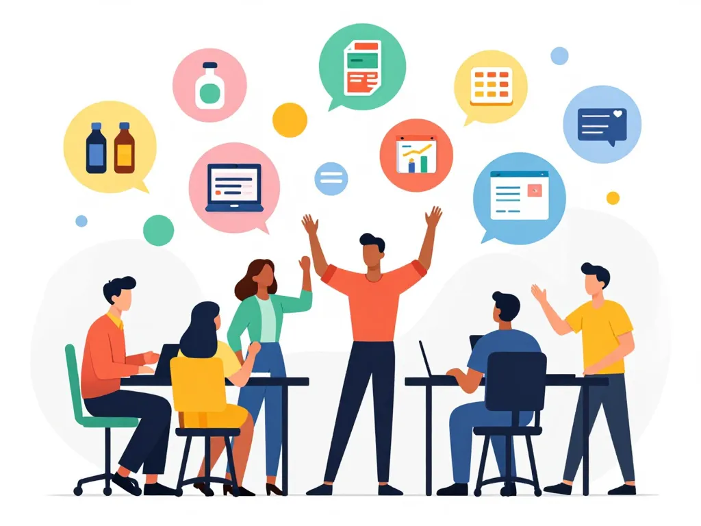 Sondage Snap idées pour marques créateurs illustration dynamique