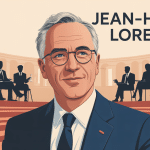Portrait conceptuel jean hervé lorenzi économiste français