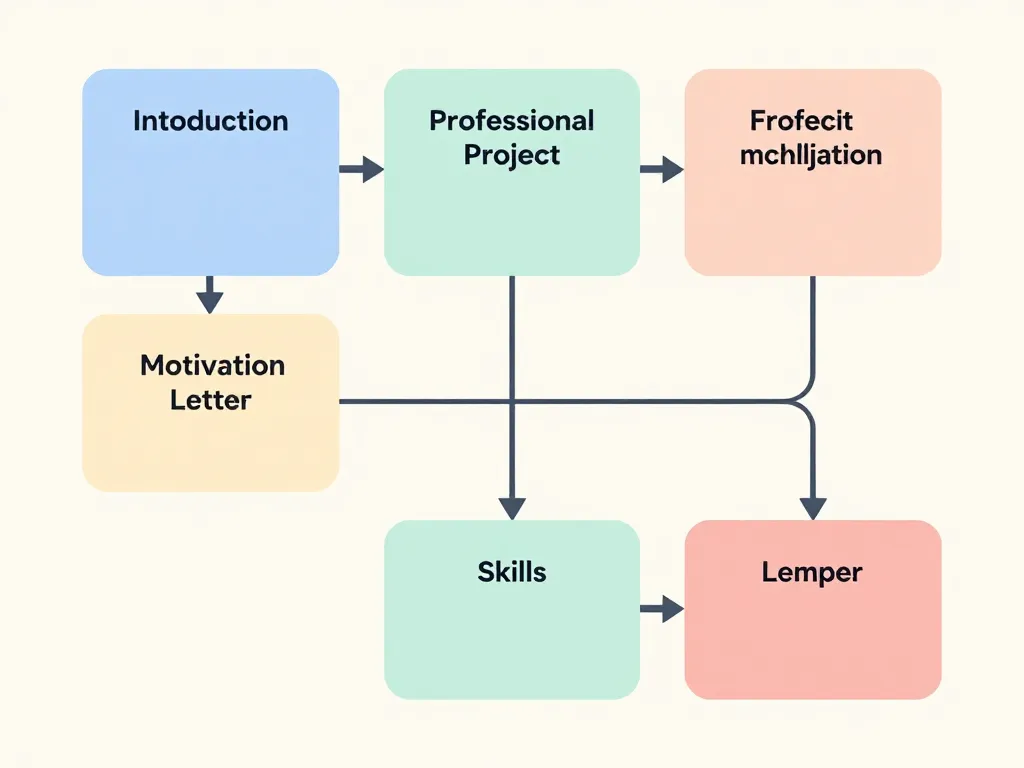 structure lettre de motivation apprentissage étapes