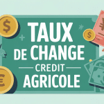 illustration taux de change credit agricole banque internationale