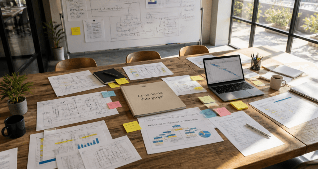 cycle de vie d un projet gestion équipe