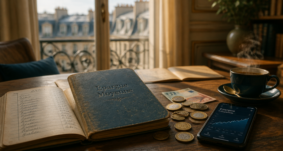 epargne moyenne en france carnet et argent