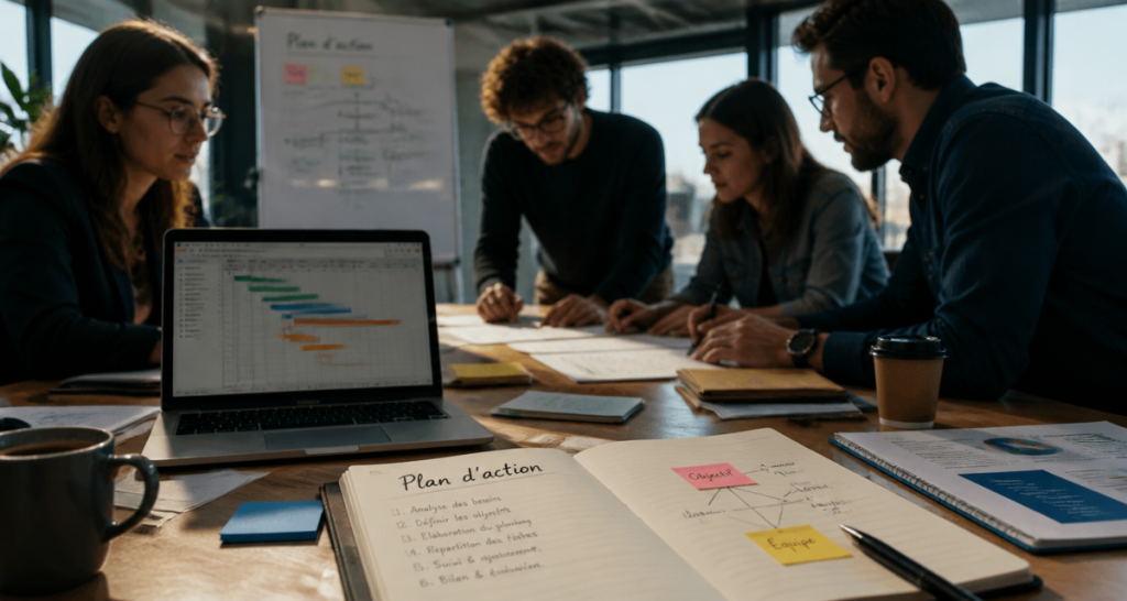 exemple de plan d action en équipe