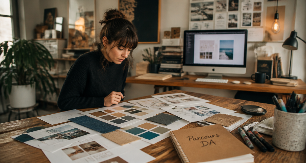 directrice artistique etude studio moodboard
