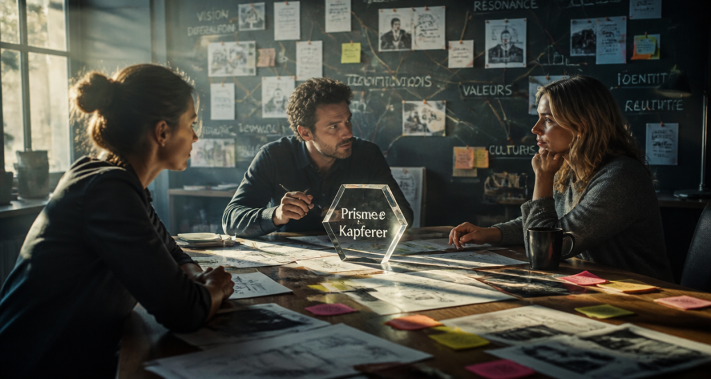 losange de kapferer brainstorming identité de marque