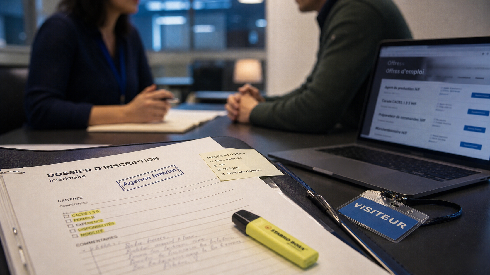 Meilleur agence interim : dossier d’inscription et offres d’emploi