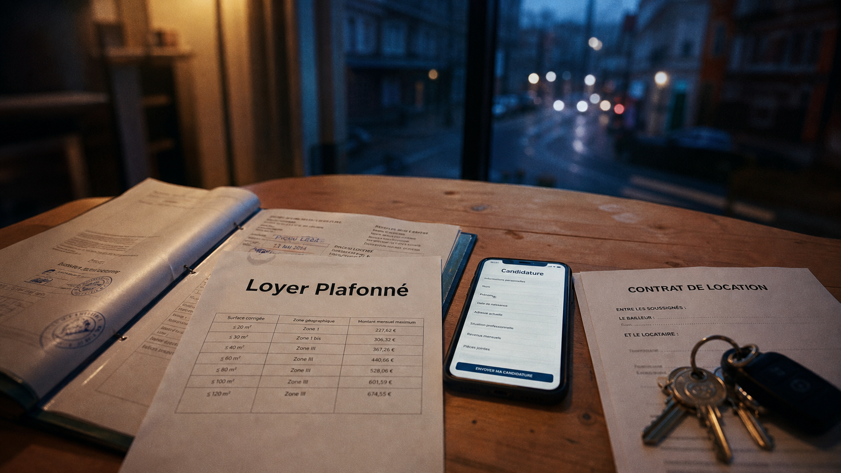 Logement locatif interm : loyer plafonné, dossier locatif