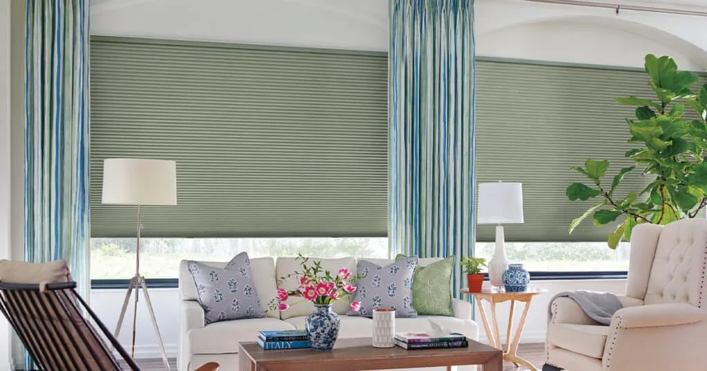 Hunter Douglas Duette® on Large Windows