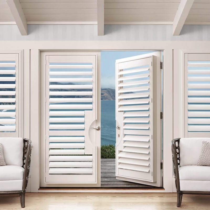 Palm Beach Polysatin Shutters Color: White