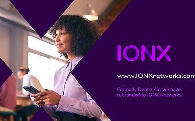 Dense Air Rebrands as IONX Networks, Signaling a Customer-Evolution in Mobile Connectivity