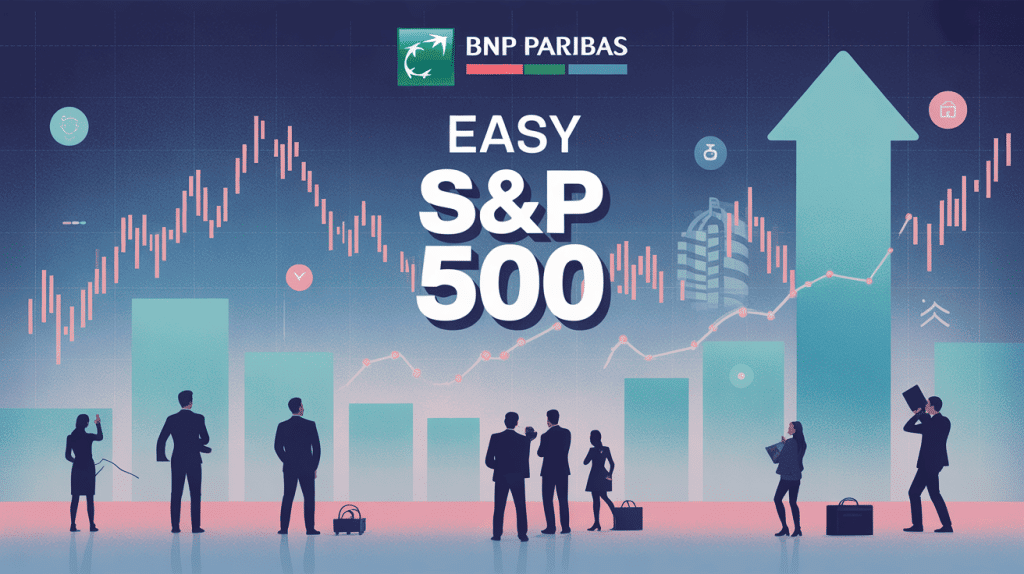 Illustration bnp paribas easy s&p 500 cours investissement marché américain