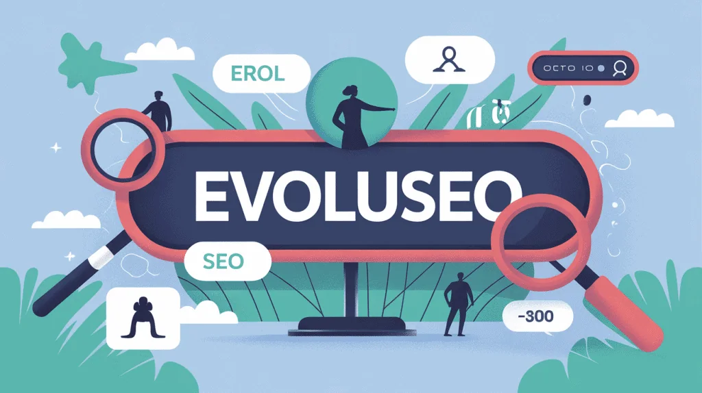 Illustration SEO evoluseo mot clé rare