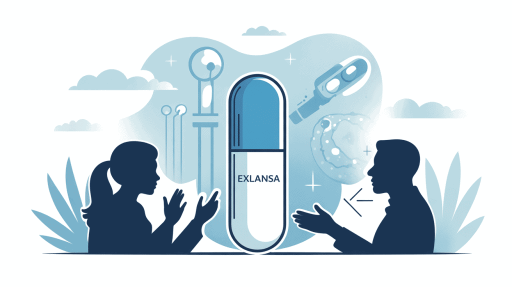 exlansa comprimé sécurité discussion médecin