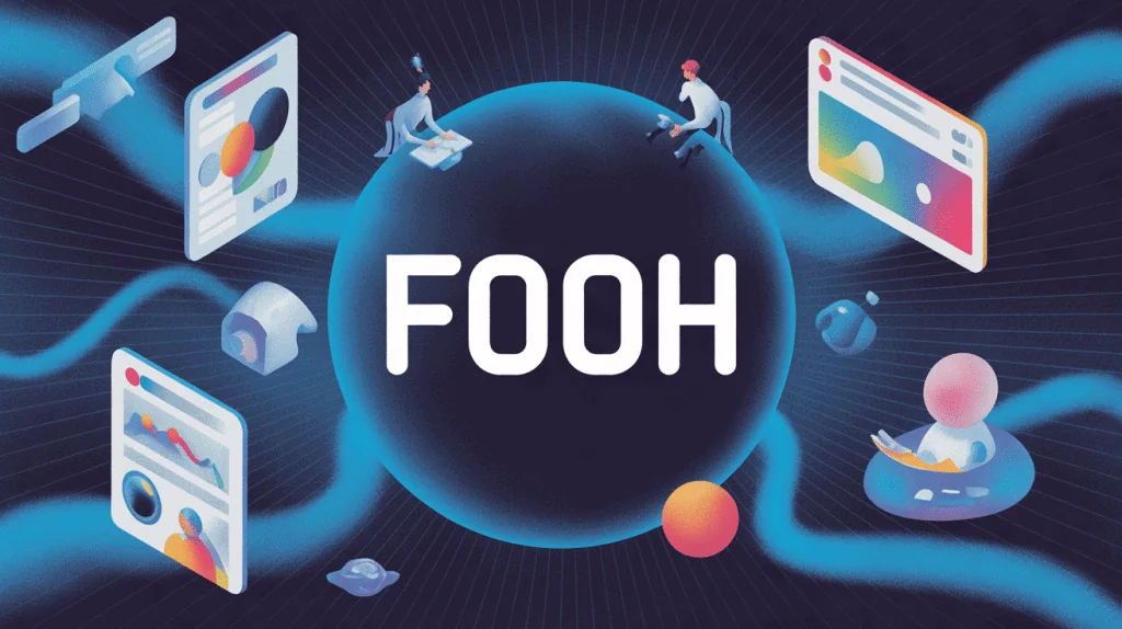 illustration fooh univers digital collaboration