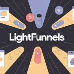 lightfunnels illustration tunnel de vente digital