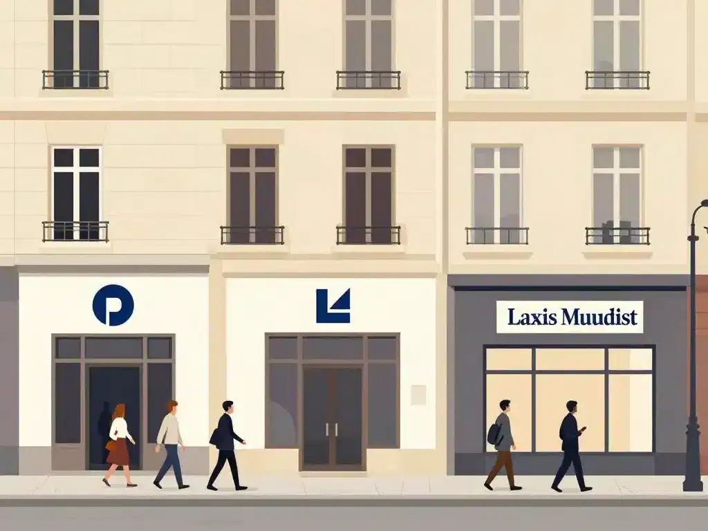 façades banques liste des banques francaise