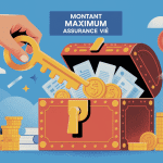 Montant maximum sur assurance vie illustration coffre et clé gestion patrimoine