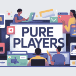 Pur player définition, illustration médias en ligne et e commerce, digital