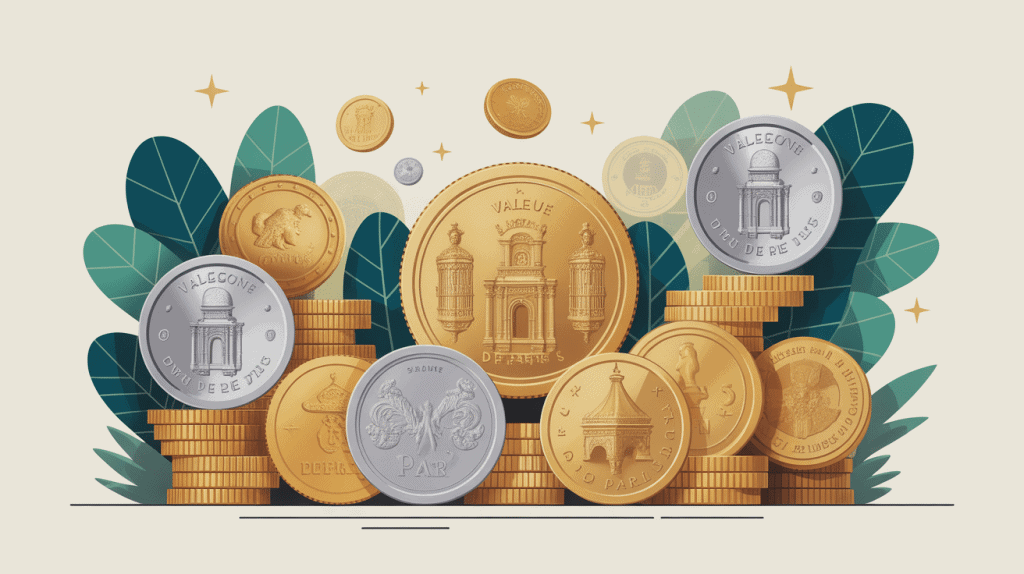 que valent les pièces de la monnaie de paris, illustration investissement et collection