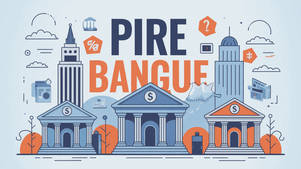 quel est la pire banque illustration choix bancaire
