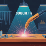 illustration soudure tig ambiance professionnelle