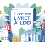 illustration succession livret a et ldd gestion héritiers