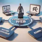 Consultant web : tableau de bord et piliers SEO, analytics et UX
