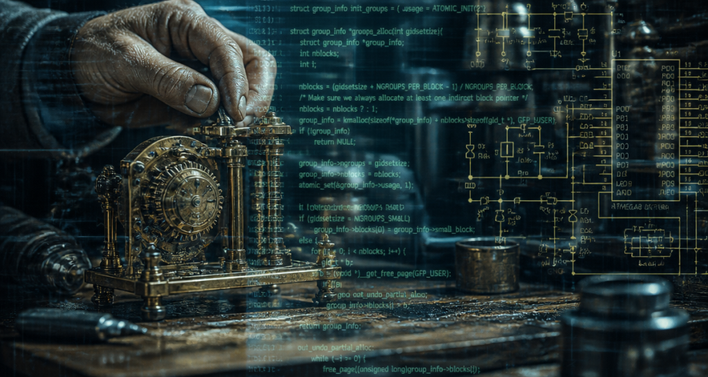 Automate définition, main humaine et automate mécanique