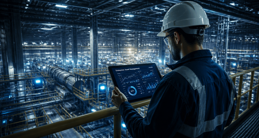 enterprise asset management ingénieur machines connectées