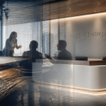 entreprise image moderne accueil