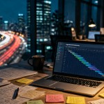 logiciel retroplanning sur écran ordinateur