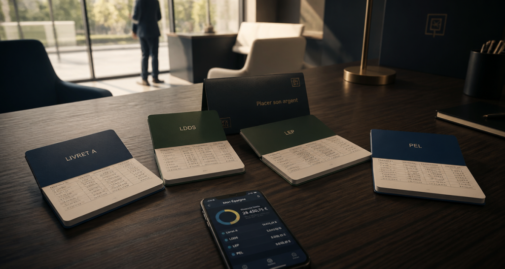 Meilleur banque pour placer son argent avec livrets bancaires et smartphone