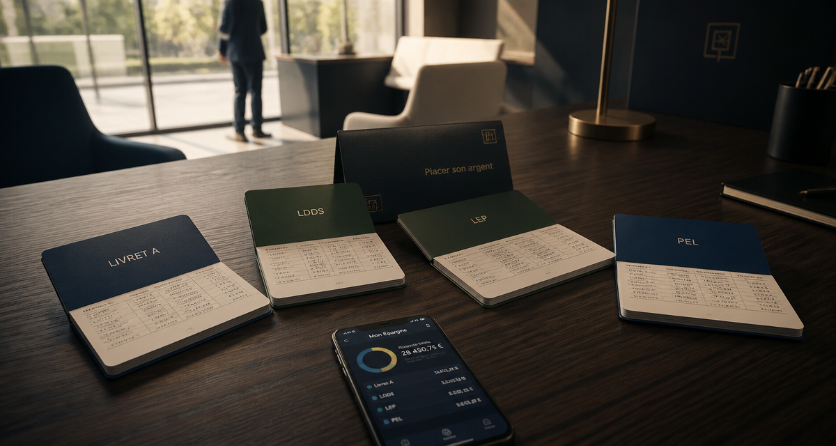 Meilleur banque pour placer son argent avec livrets bancaires et smartphone