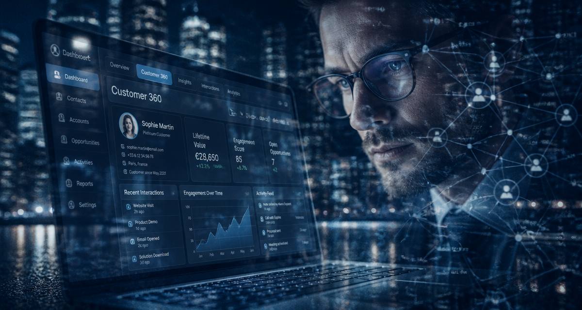 salesforce c est quoi interface crm laptop