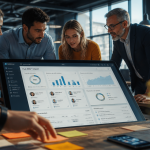 Dashboard Salesforce gestion client équipe