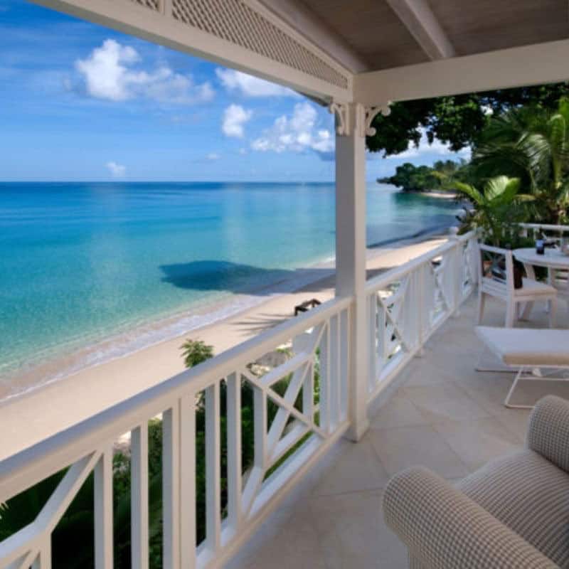 Private villa and turquoise coastline at Istana's Barbados rehabilitation residence