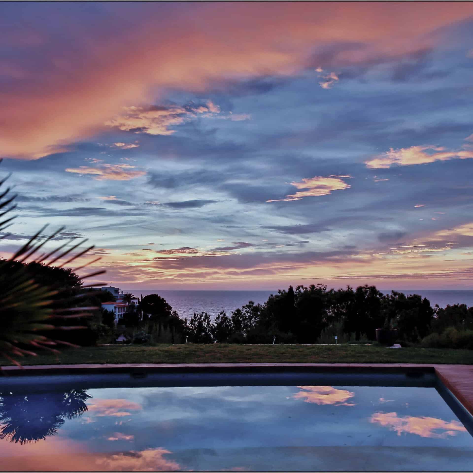 View from an Istana Ibiza residence Istana Ibiza, a short flight from London and Geneva