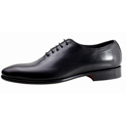 Franck Black Oxford Mens Leather Shoes