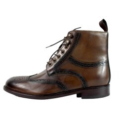 Men Brown Dress Boots