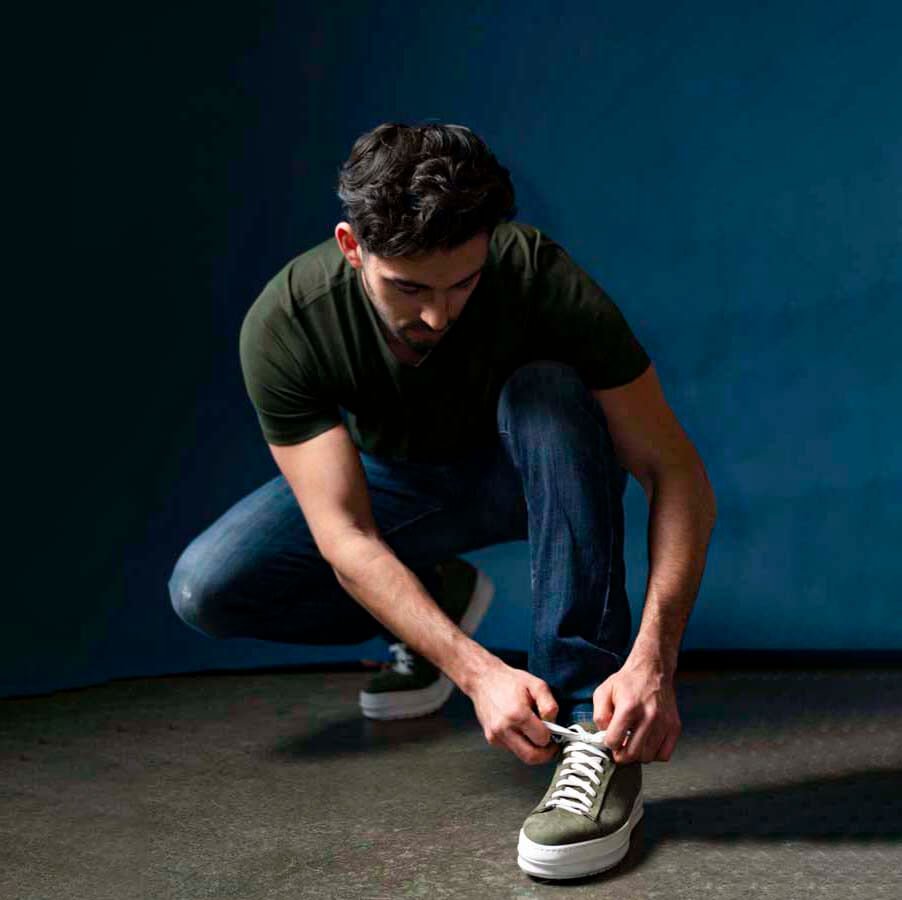 Italian leather sneakers are known for their durability