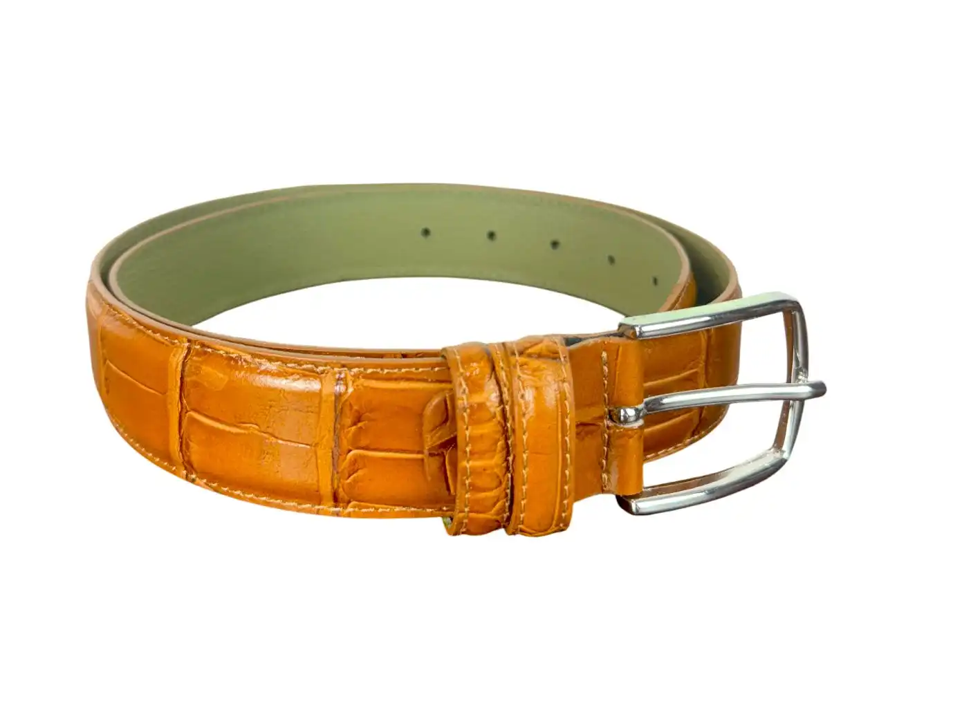 Handmade Italian Leather Shoes IvanTroy ItalianLeatherBelt 007