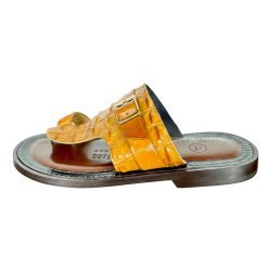 Cognac Leather Sandals