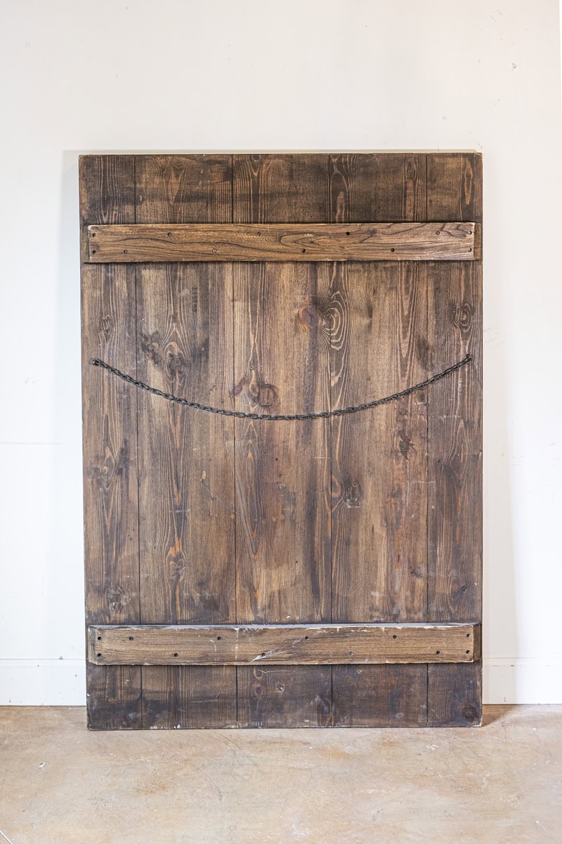 French 19th Century Carved and Painted Wooden Panel with Liberal Arts Allegory - JAA