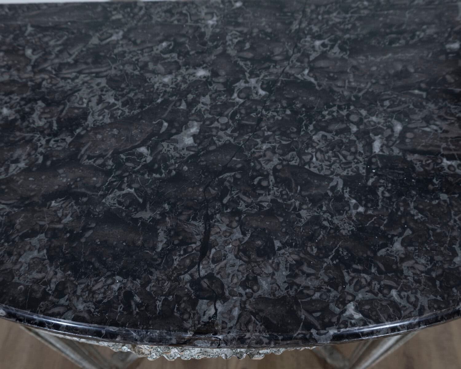 18th Century Louis XVI Period Console Table with Original Saint Anne Marble Top - JAA