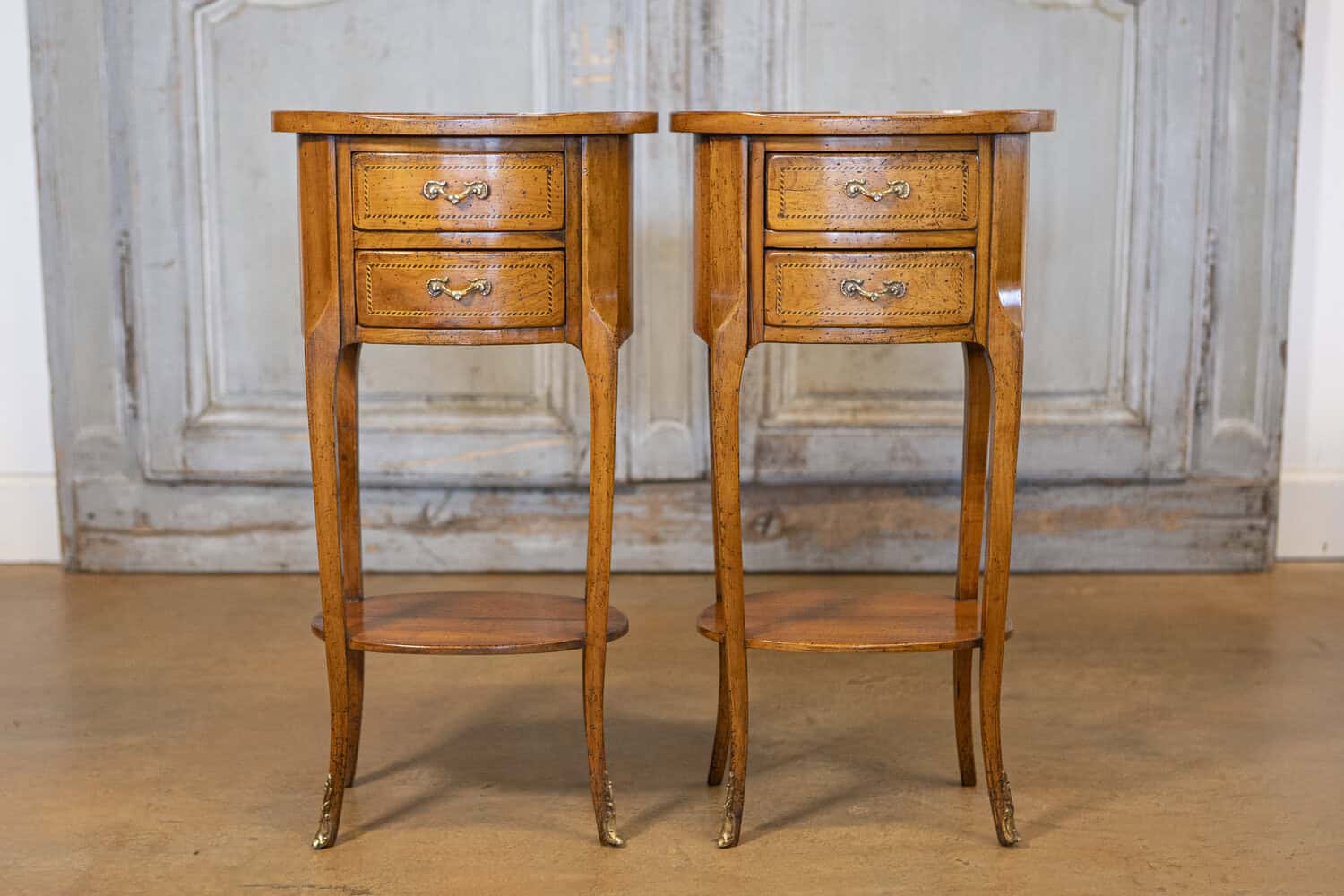Pair of 20th Century French Side Tables - JAA
