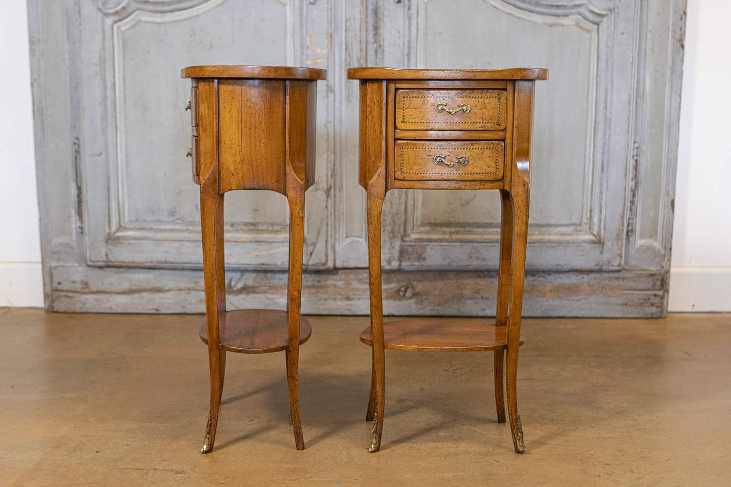 Pair of 20th Century French Side Tables - JAA