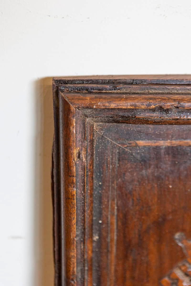 17th Century Italian Carved Panel - JAA