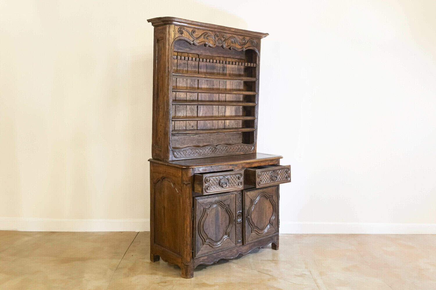 40% OFF at Checkout. French Chestnut 18th Century Vaiselier Circa 1790 - JAA