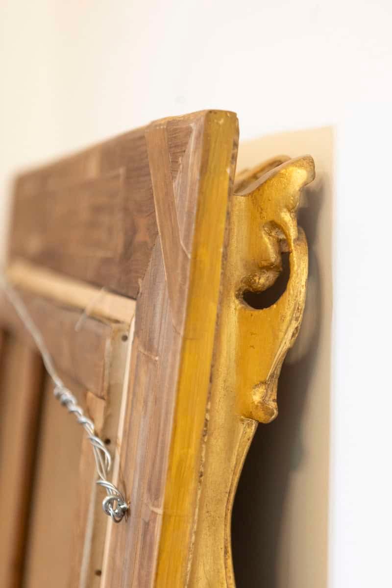 French 1870s Napoleon III Period Still-Life Painting with Giltwood Carved Frame - JAA