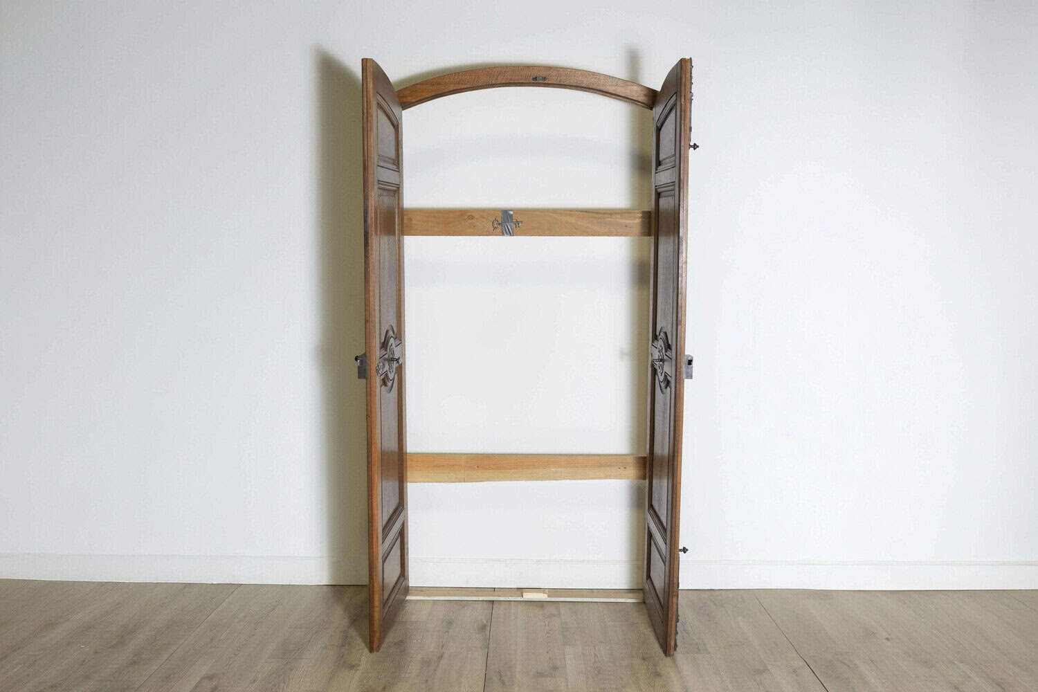 Pair of 18th Century Walnut French Communication Doors Circa 1790 - JAA